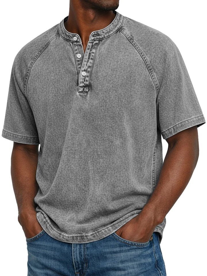Flynn - Weiches vintage-gewaschenes T-Shirt