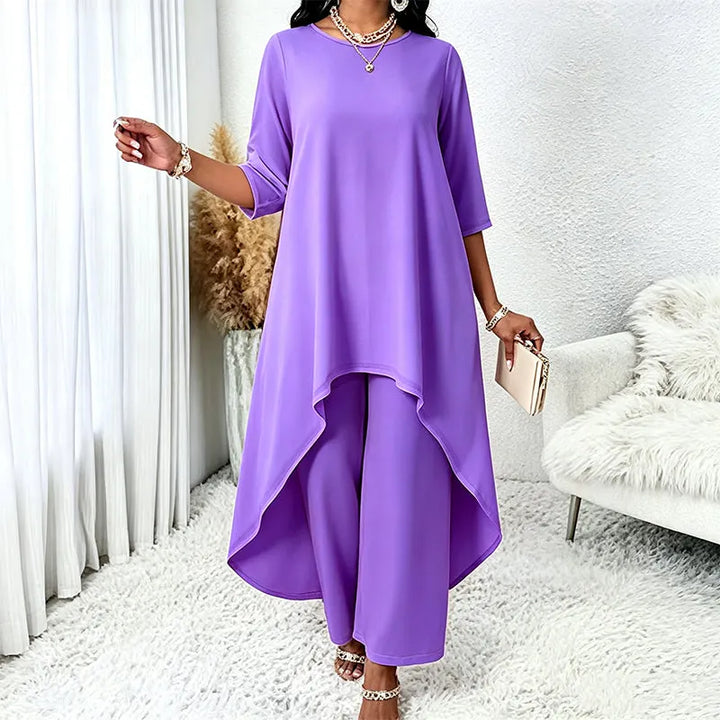 Laurivelle - Soft-Touch Plus Size Maxikleid