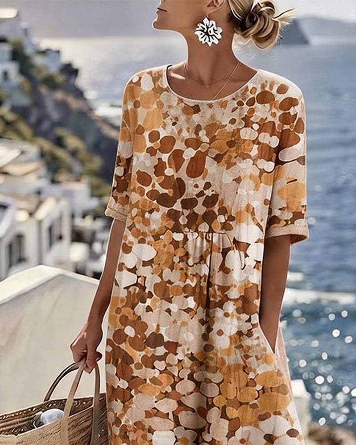 Adria - A-Linien-Midikleid mit weichem Griff