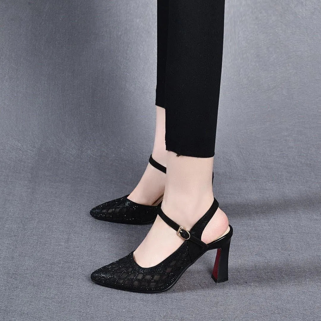 Delyse - Premium-Blockabsatz-Pumps