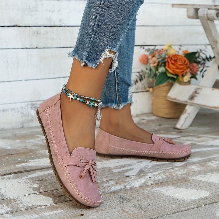 Stella - Gepolsterte Quasten-Loafer