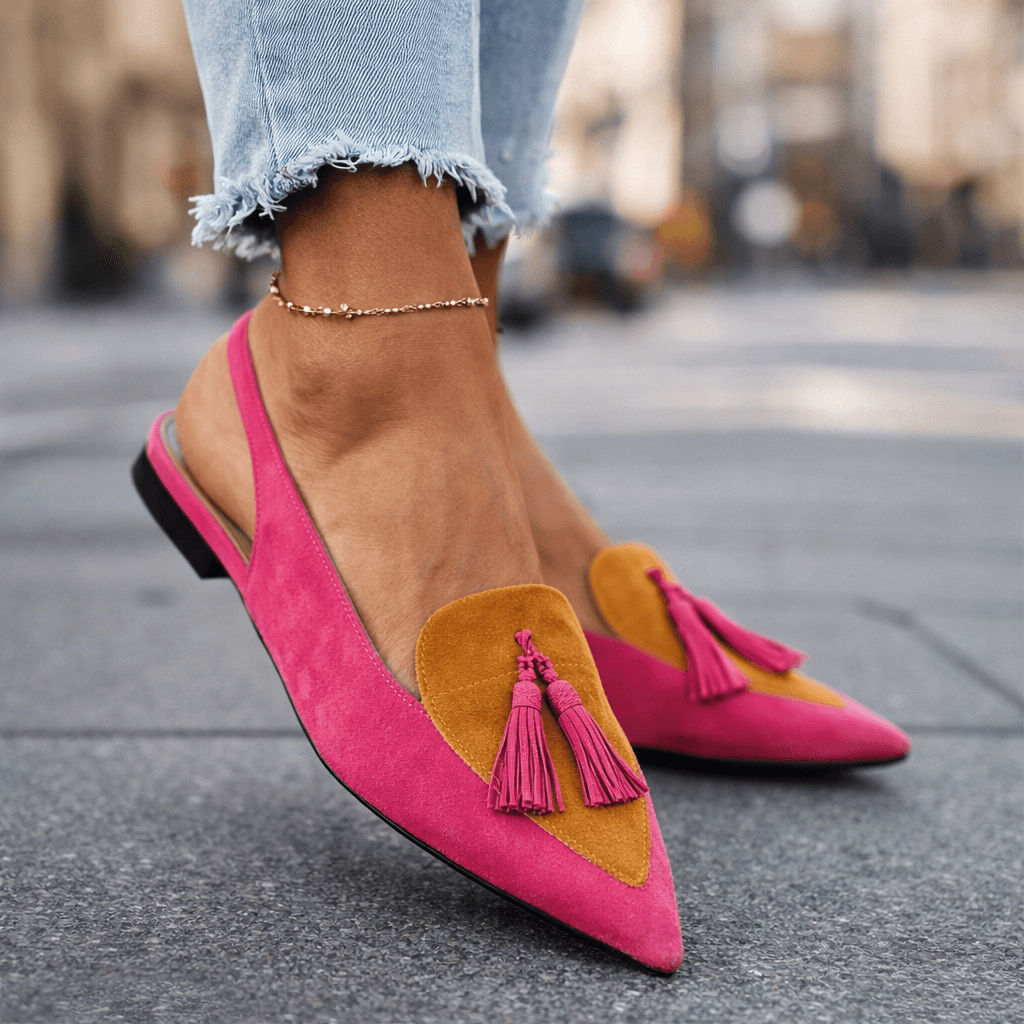 Belvara - Hochwertige Slingback-Ballerinas