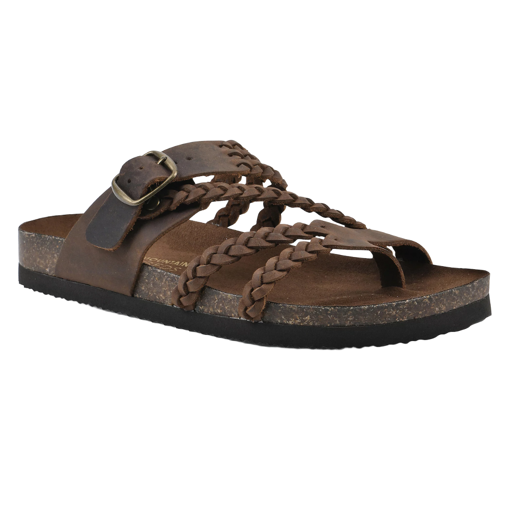 Petrona - Gepolsterte geflochtene Sandalen