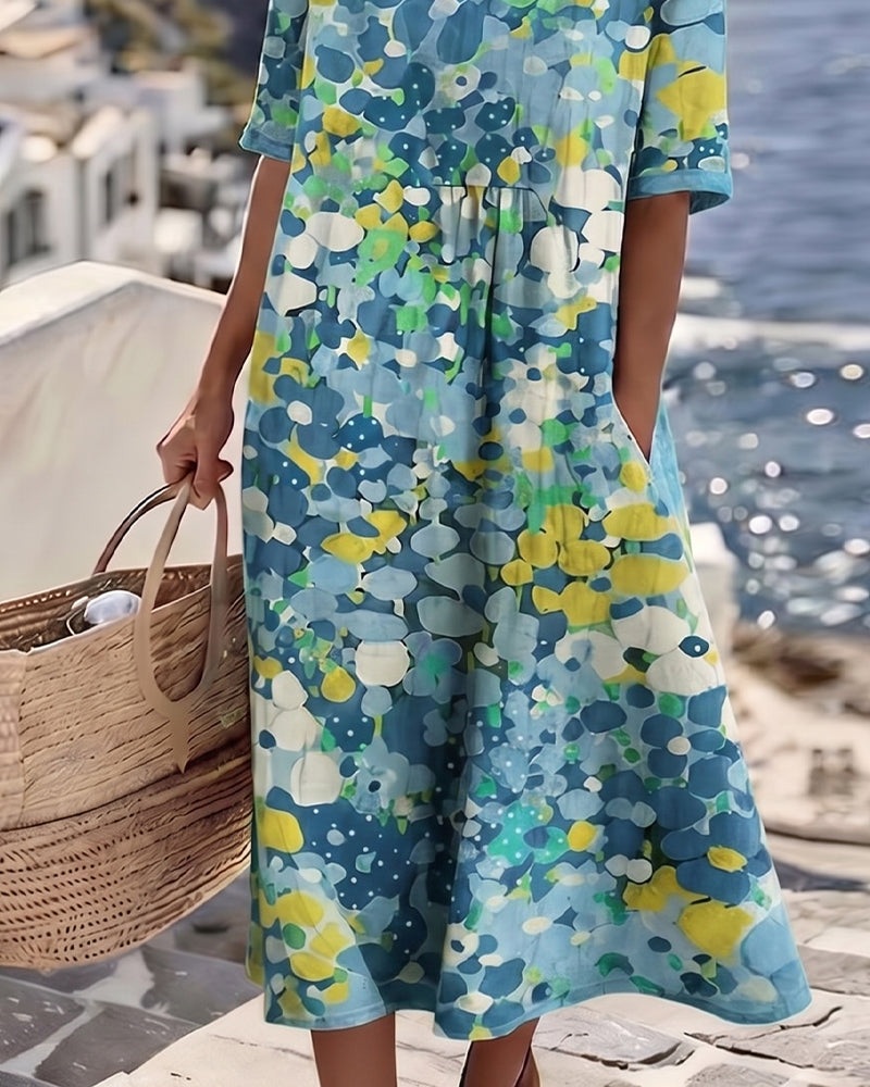 Adria - A-Linien-Midikleid mit weichem Griff
