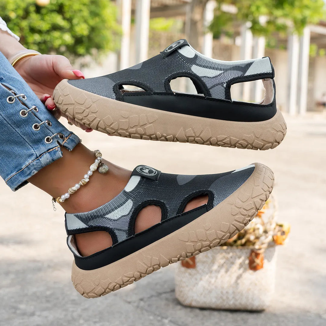 Maelina - Gepolsterte orthopädische Wanderschuhe