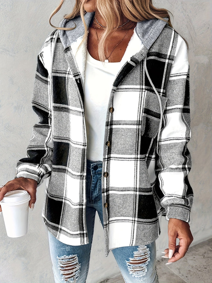 Genevessa - Kapuzen-Hemdjacke mit weicher Haptik