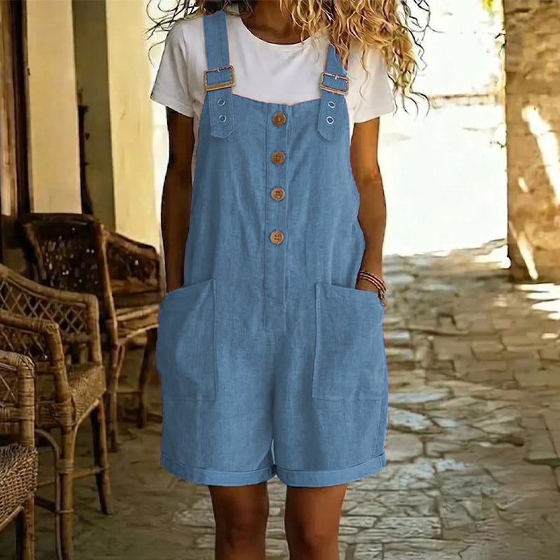 Kiara - Leichter Utility-Jumpsuit