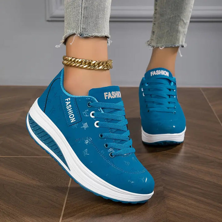 Qira - Plateau-Schnürschuhe