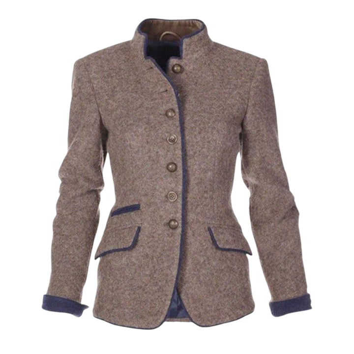Violeta - federleichte Jacke mit hohem Kragen