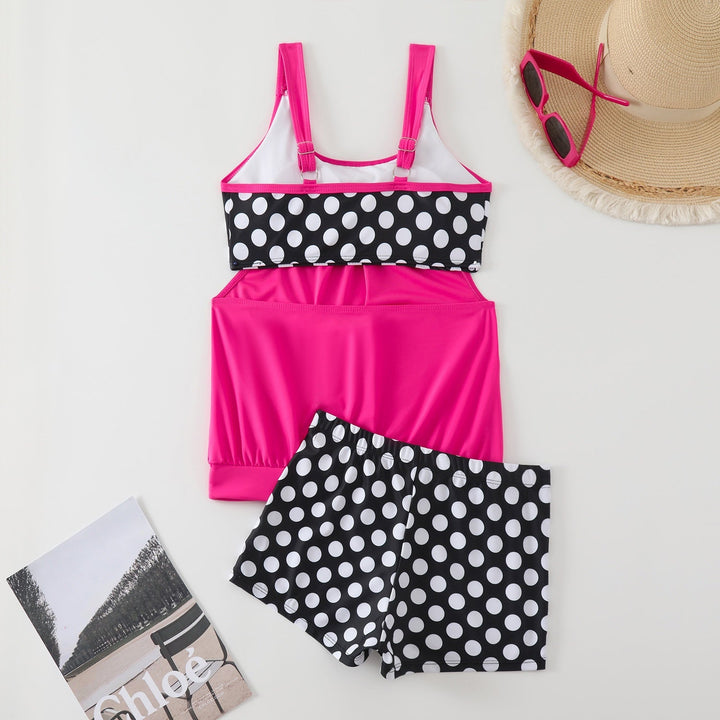 Celandine - Schnelltrocknendes Bikini-Set mit Retro-Polka-Dots