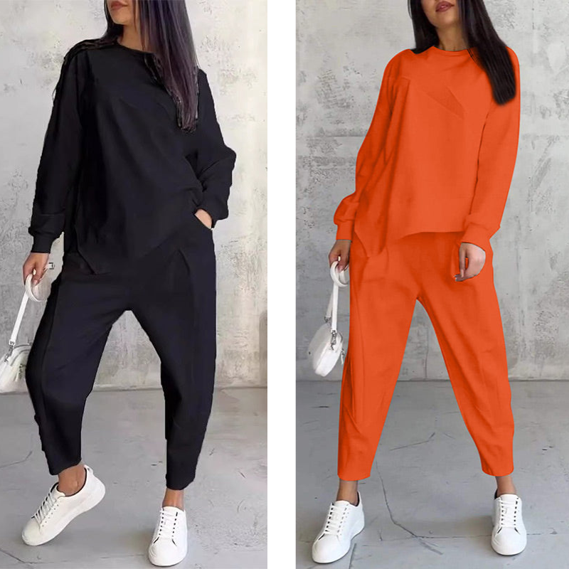 Eulavie - Soft-Touch Oversized Loungewear-Set
