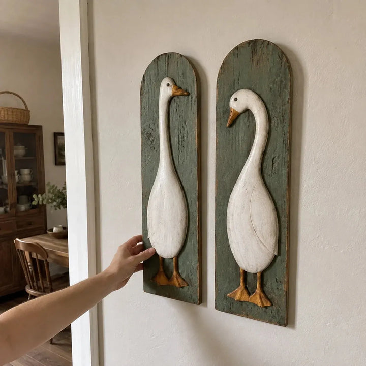Valessine - Handgefertigtes Wandkunst-Set