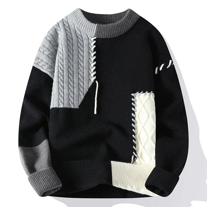 Bennet - Strukturierter Rollkragenpullover
