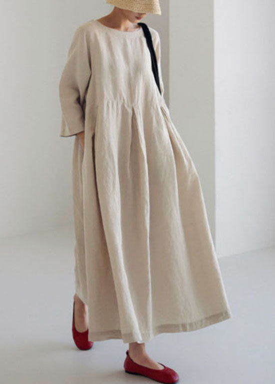 Olive - luftiges Patchwork-Kleid