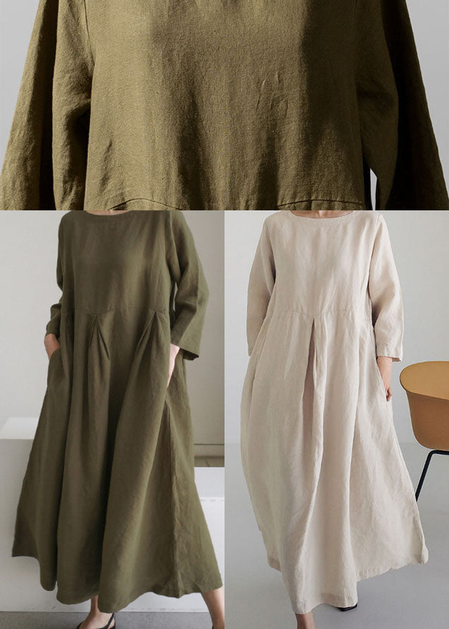 Olive - luftiges Patchwork-Kleid