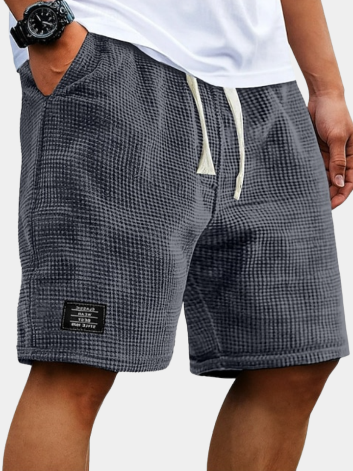 Godwin - atmungsaktive Waffelstruktur-Shorts