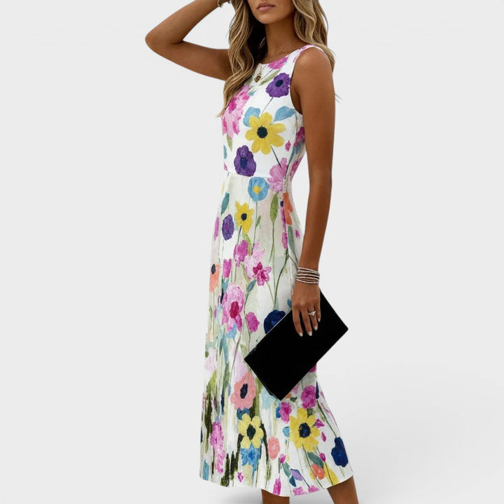 Illyria - Florales Softtouch-Midikleid