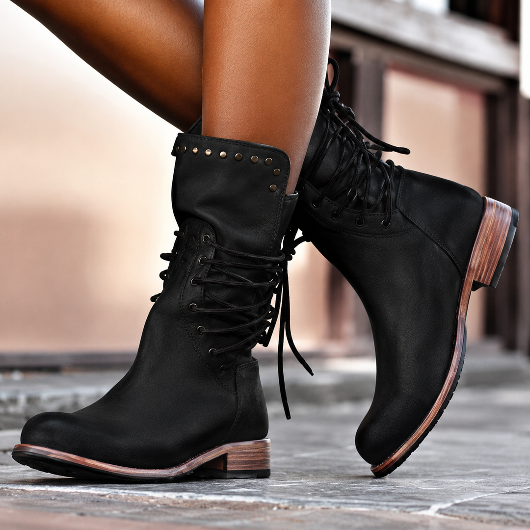 Amelisse - Bequeme, warm gefütterte Stiefeletten