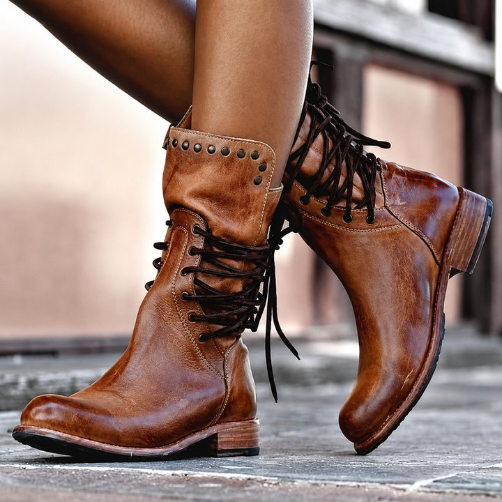Amelisse - Bequeme, warm gefütterte Stiefeletten