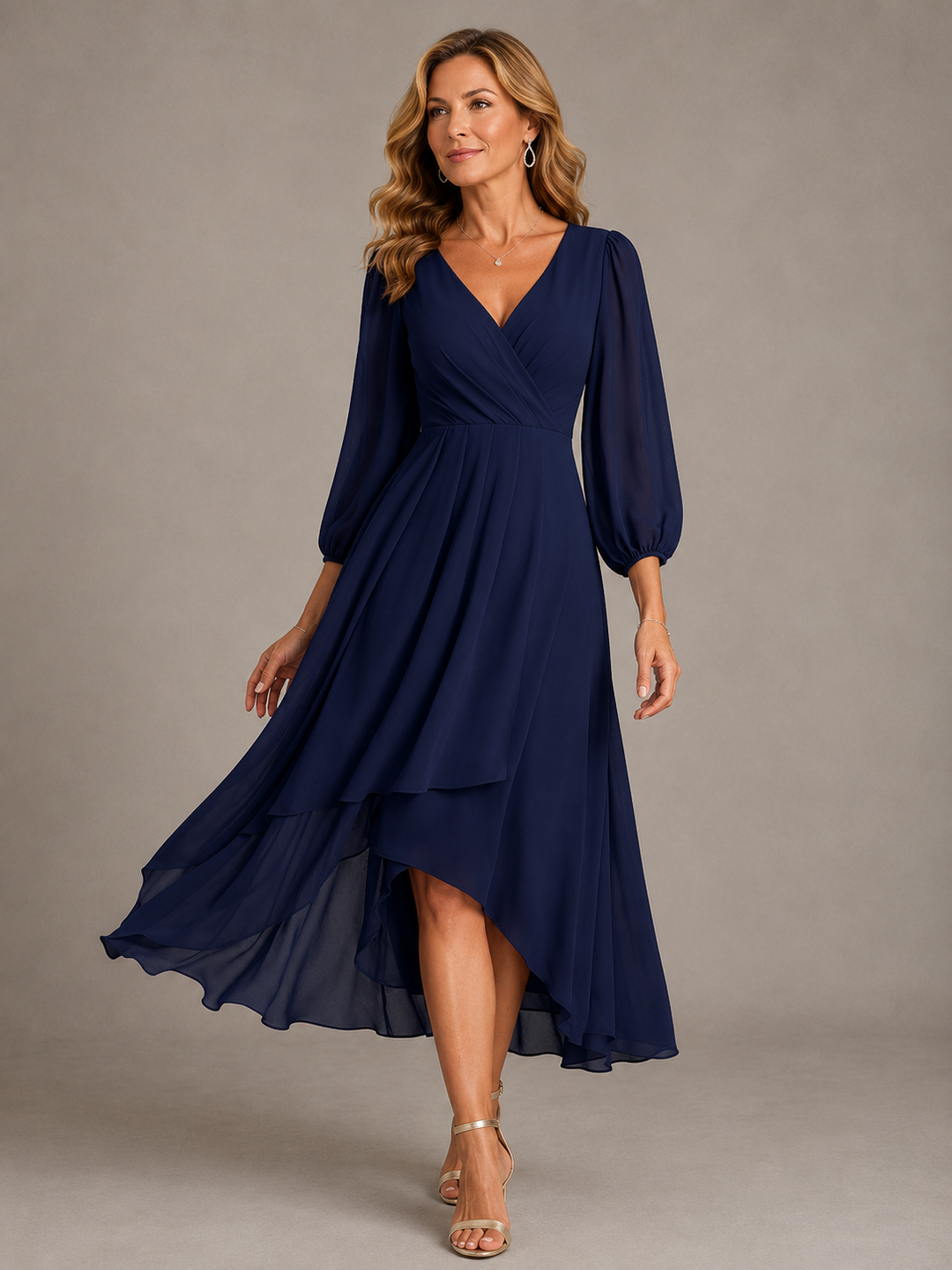 Sabriel - Fließendes Maxikleid