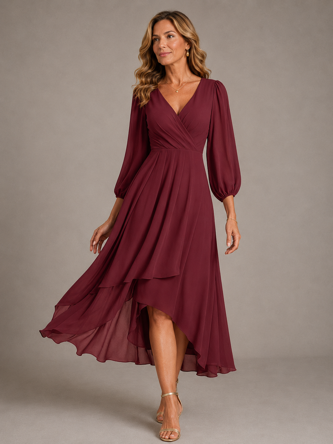 Sabriel - Fließendes Maxikleid
