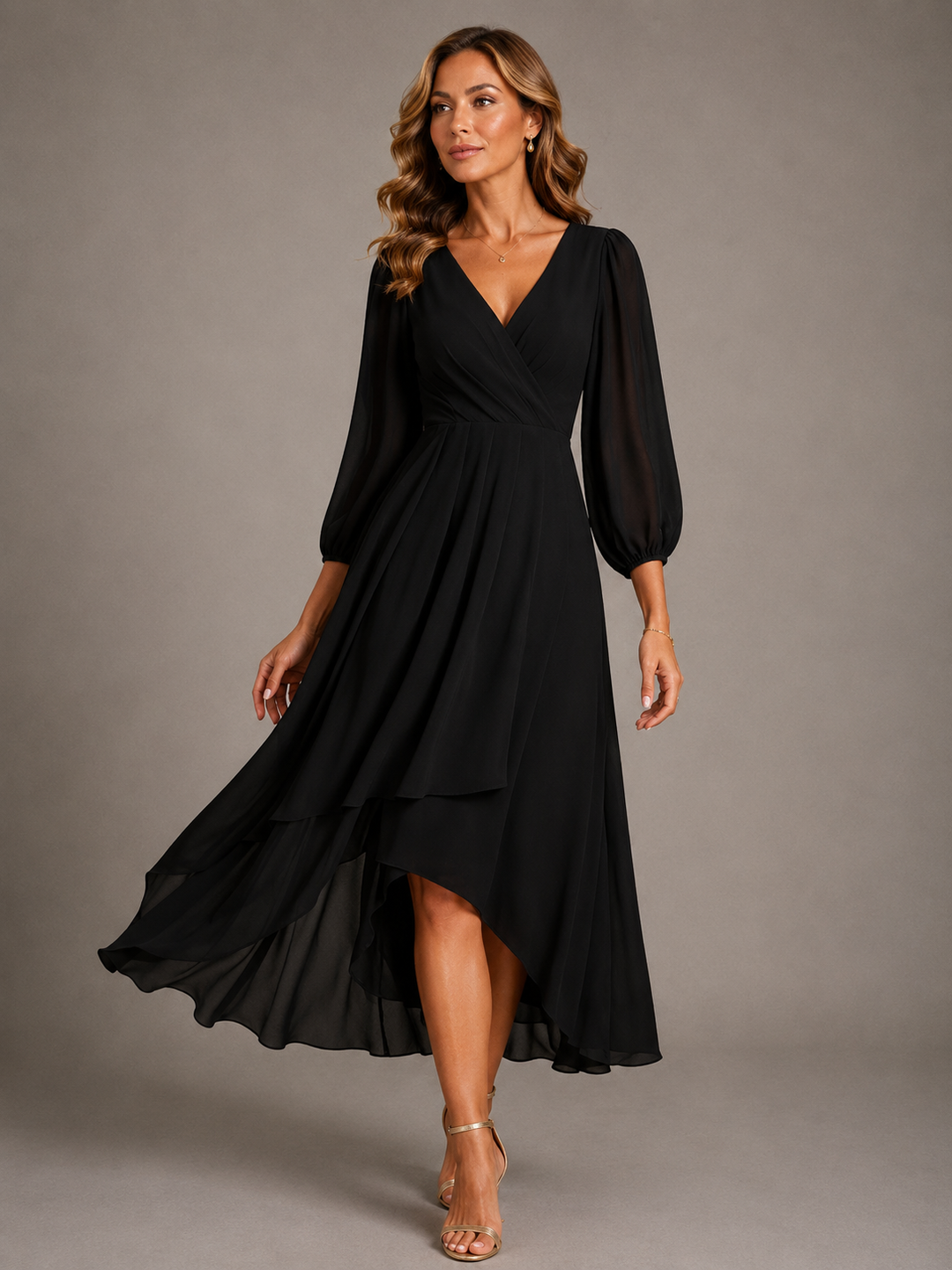 Sabriel - Fließendes Maxikleid