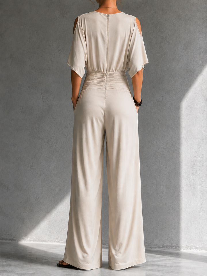 Odelisse - Softtouch-Wickel-Jumpsuit