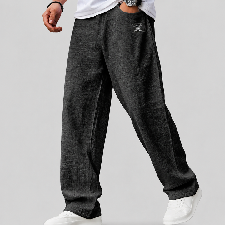 Ashwin - Relaxed Fit Leinenhose