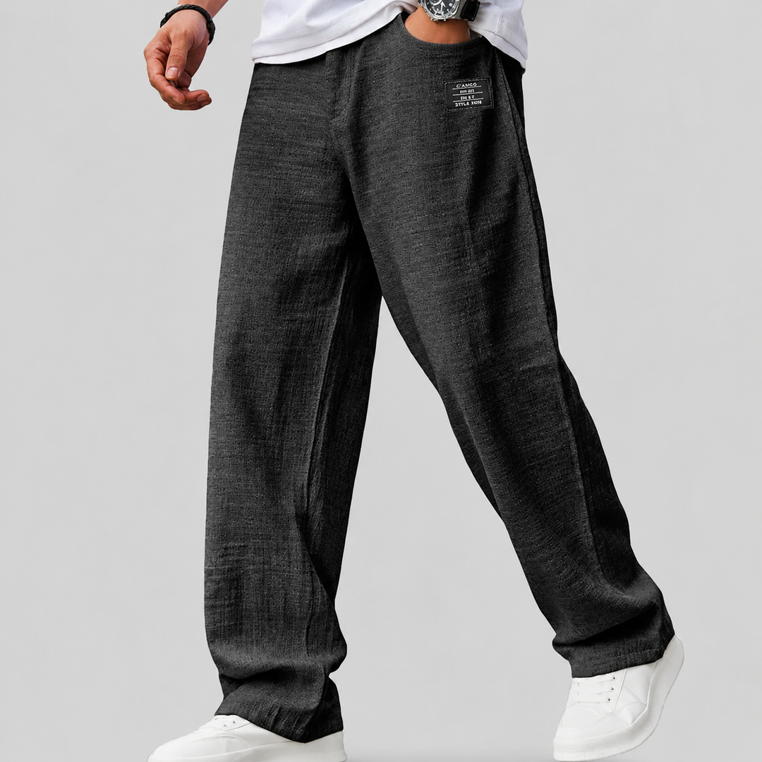 Ashwin - Relaxed Fit Leinenhose