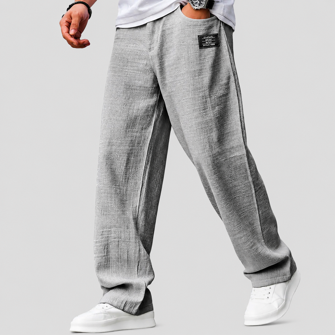 Ashwin - Relaxed Fit Leinenhose