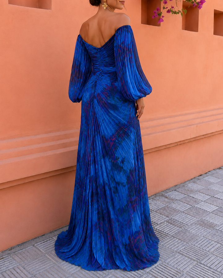 Avalora - Elegantes Maxikleid mit Blumenmuster