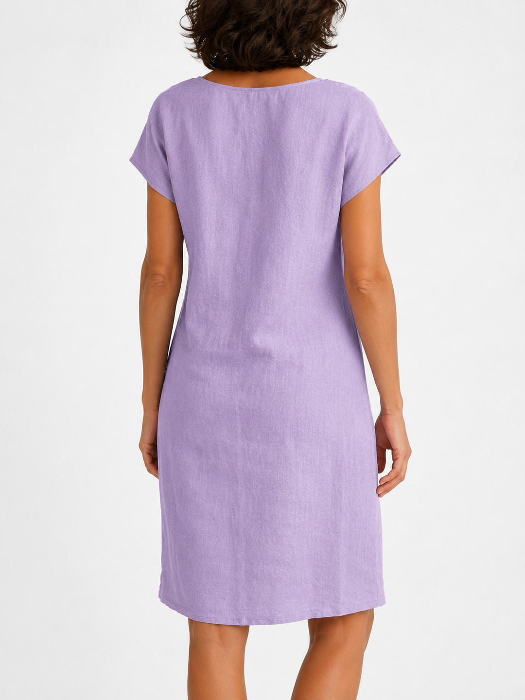 Elissara - Luftiges Kleid mit Schleifen-Ausschnitt