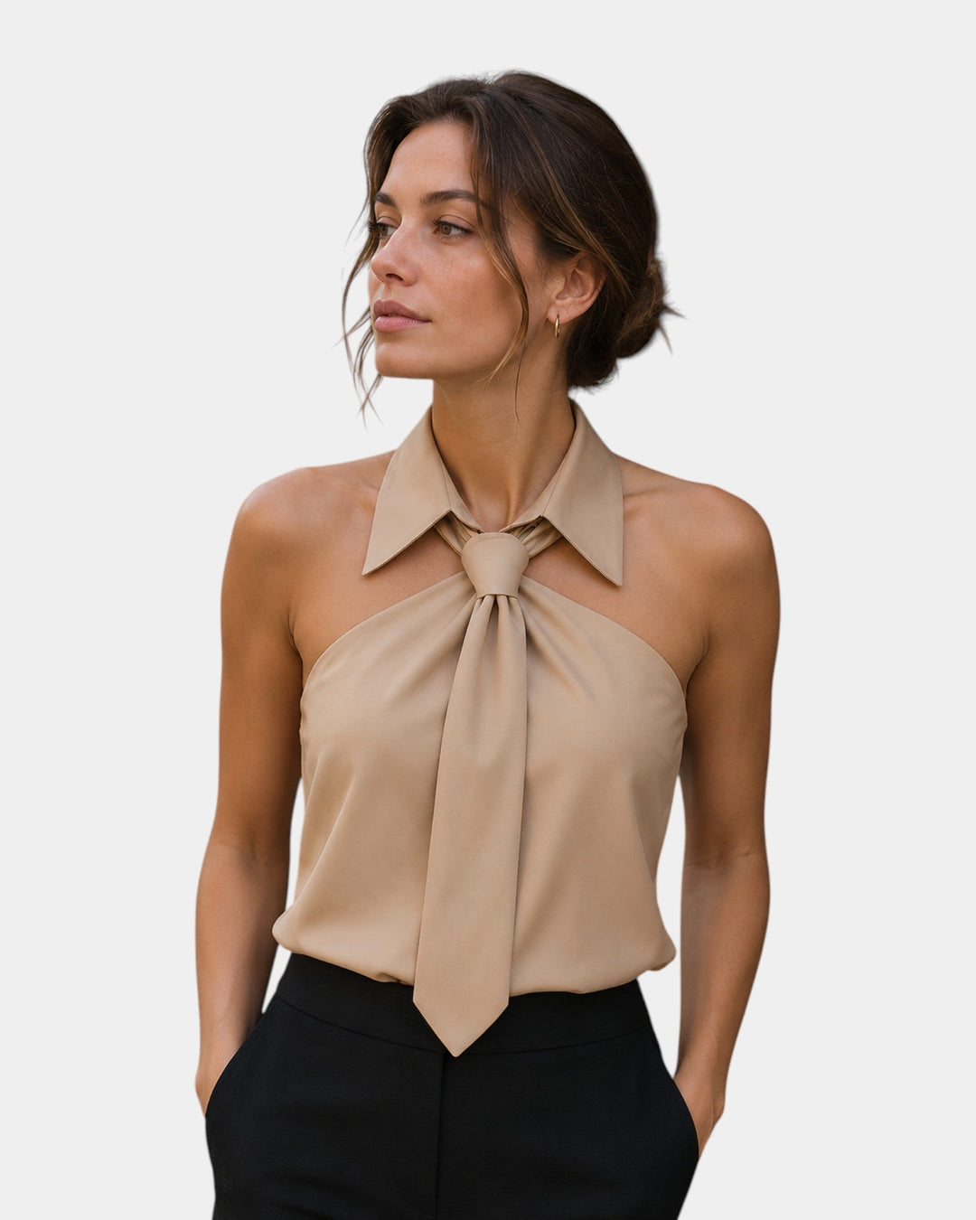 Piper - Elegante Neckholder-Bluse