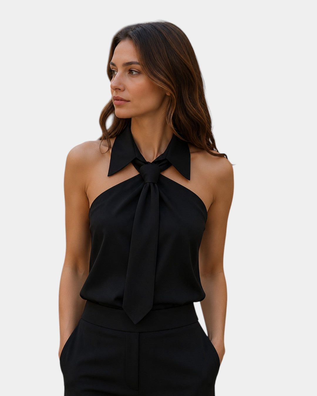 Piper - Elegante Neckholder-Bluse