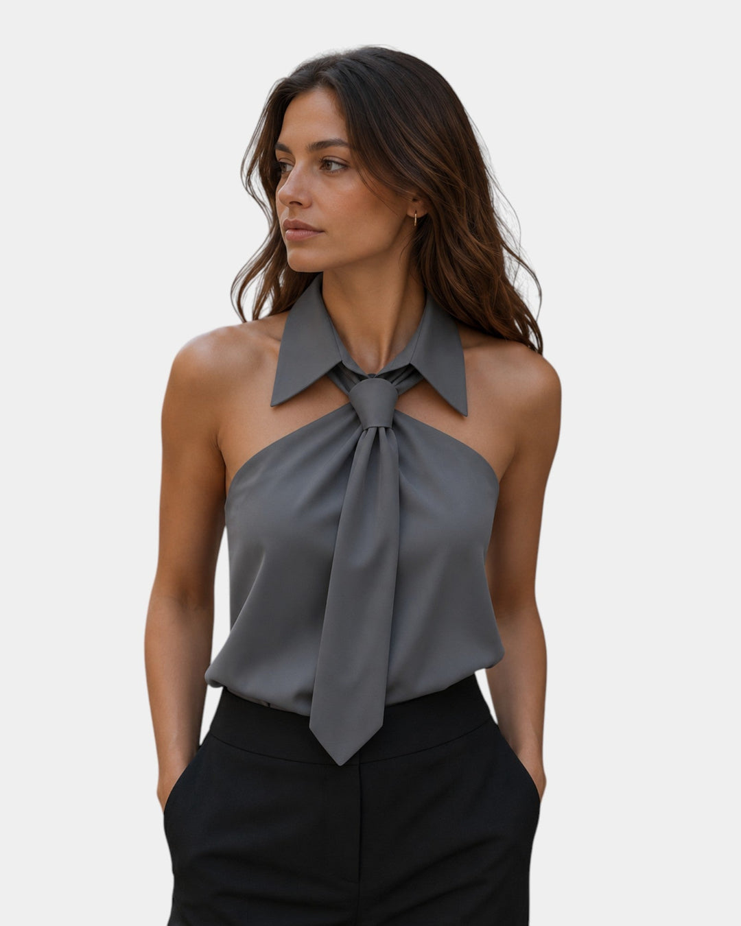 Piper - Elegante Neckholder-Bluse
