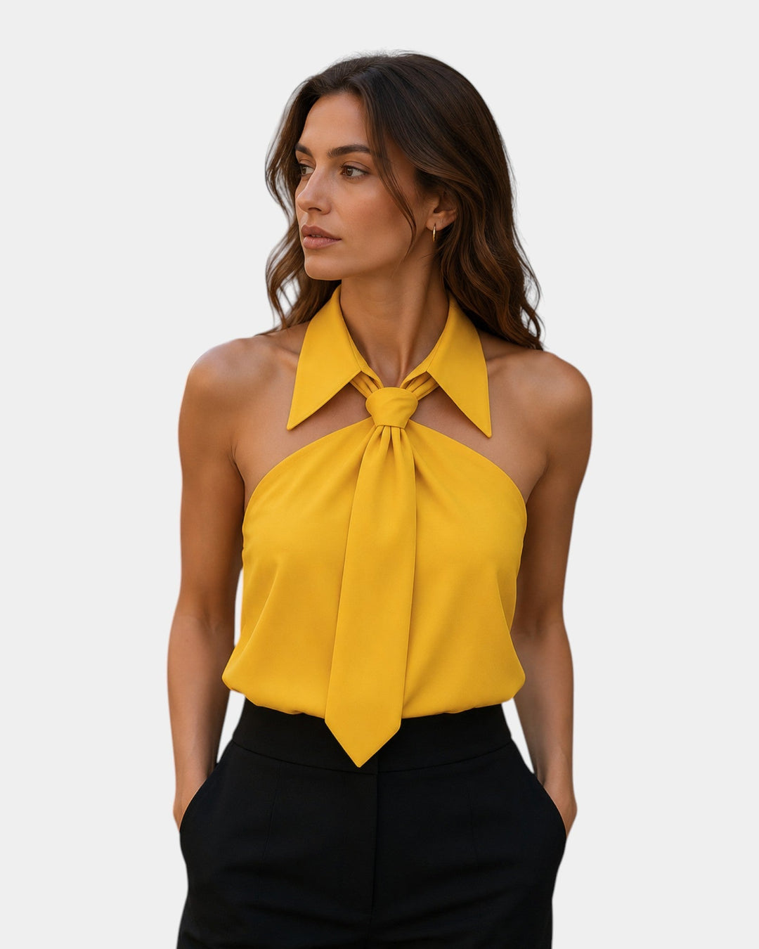 Piper - Elegante Neckholder-Bluse