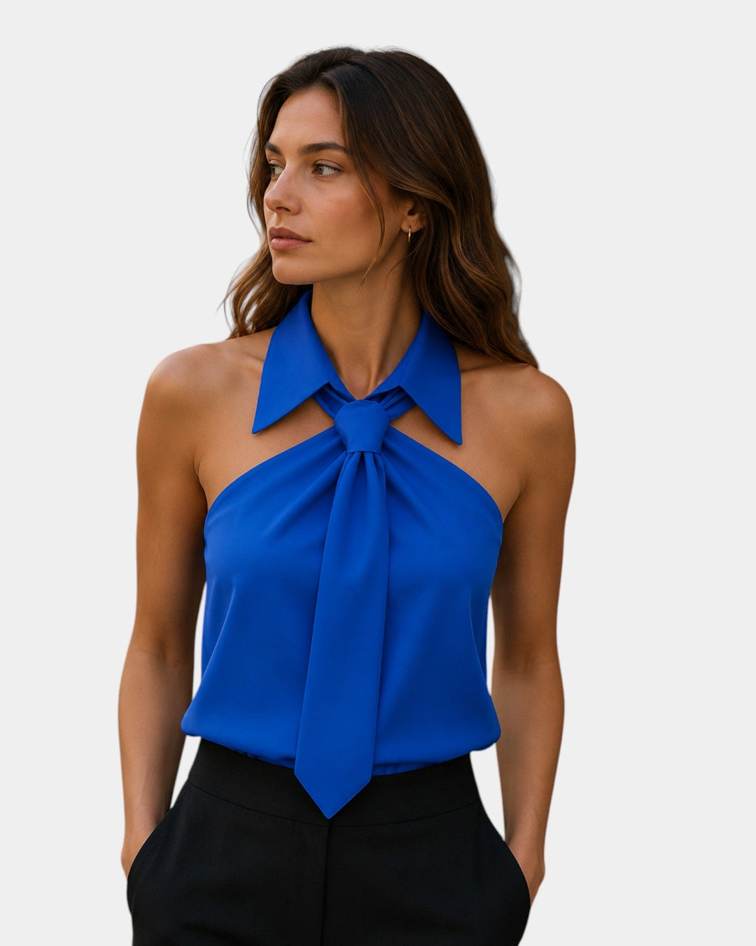 Piper - Elegante Neckholder-Bluse