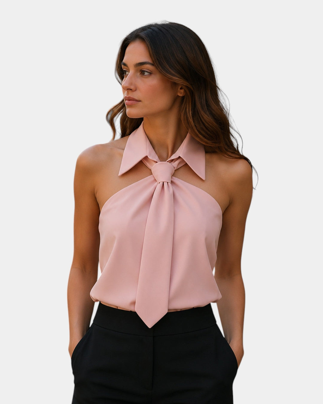 Piper - Elegante Neckholder-Bluse