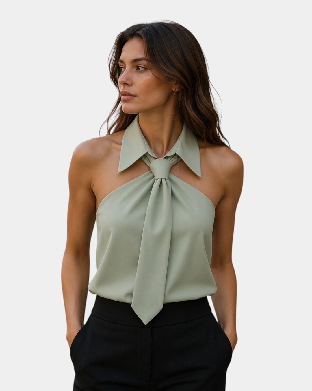 Piper - Elegante Neckholder-Bluse