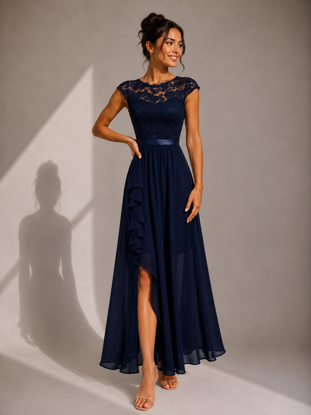 Ainsley - Besticktes Abendkleid