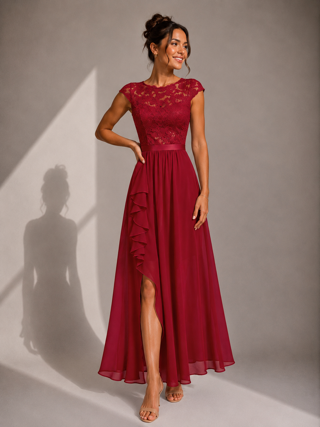 Ainsley - Besticktes Abendkleid