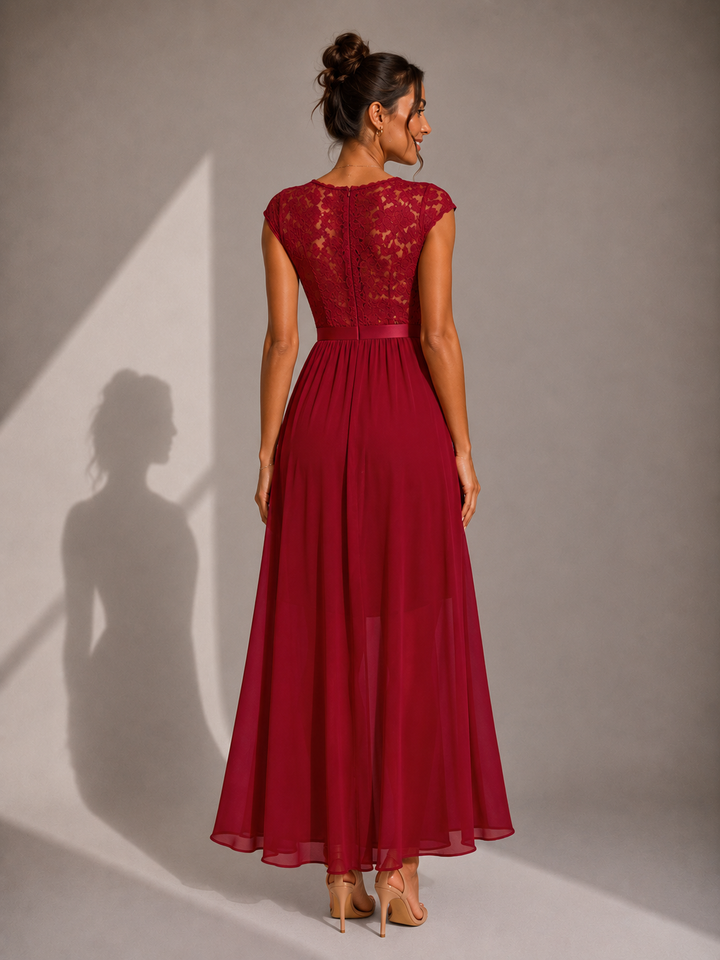 Capri - Elegantes A-Linien-Maxikleid