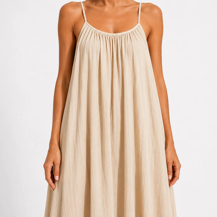 Melodie - Soft-Touch-Wickel-Midikleid mit V-Ausschnitt