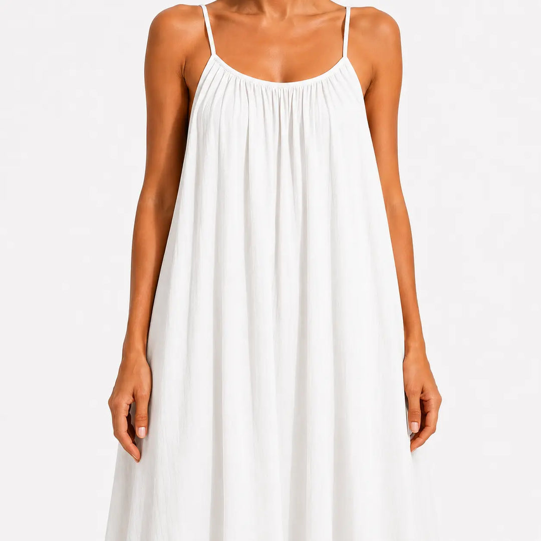 Melodie - Soft-Touch-Wickel-Midikleid mit V-Ausschnitt
