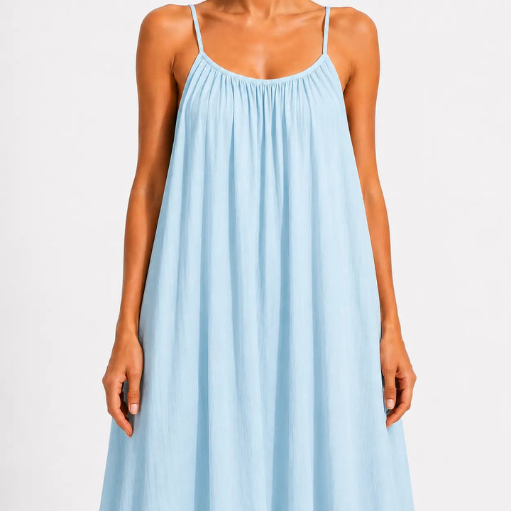 Melodie - Soft-Touch-Wickel-Midikleid mit V-Ausschnitt