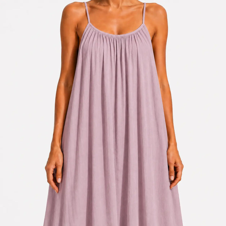 Melodie - Soft-Touch-Wickel-Midikleid mit V-Ausschnitt