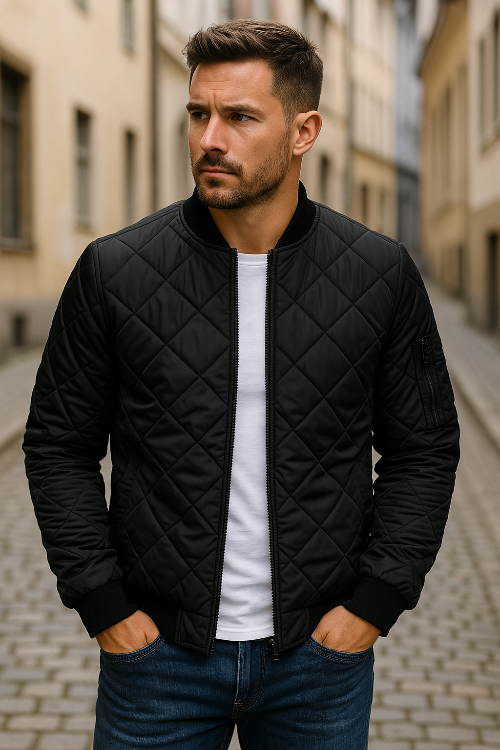 Tanner - Gesteppte Bomberjacke