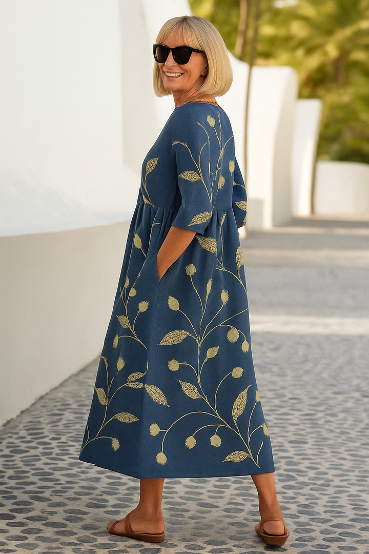 Cassandra - Weiches Maxikleid