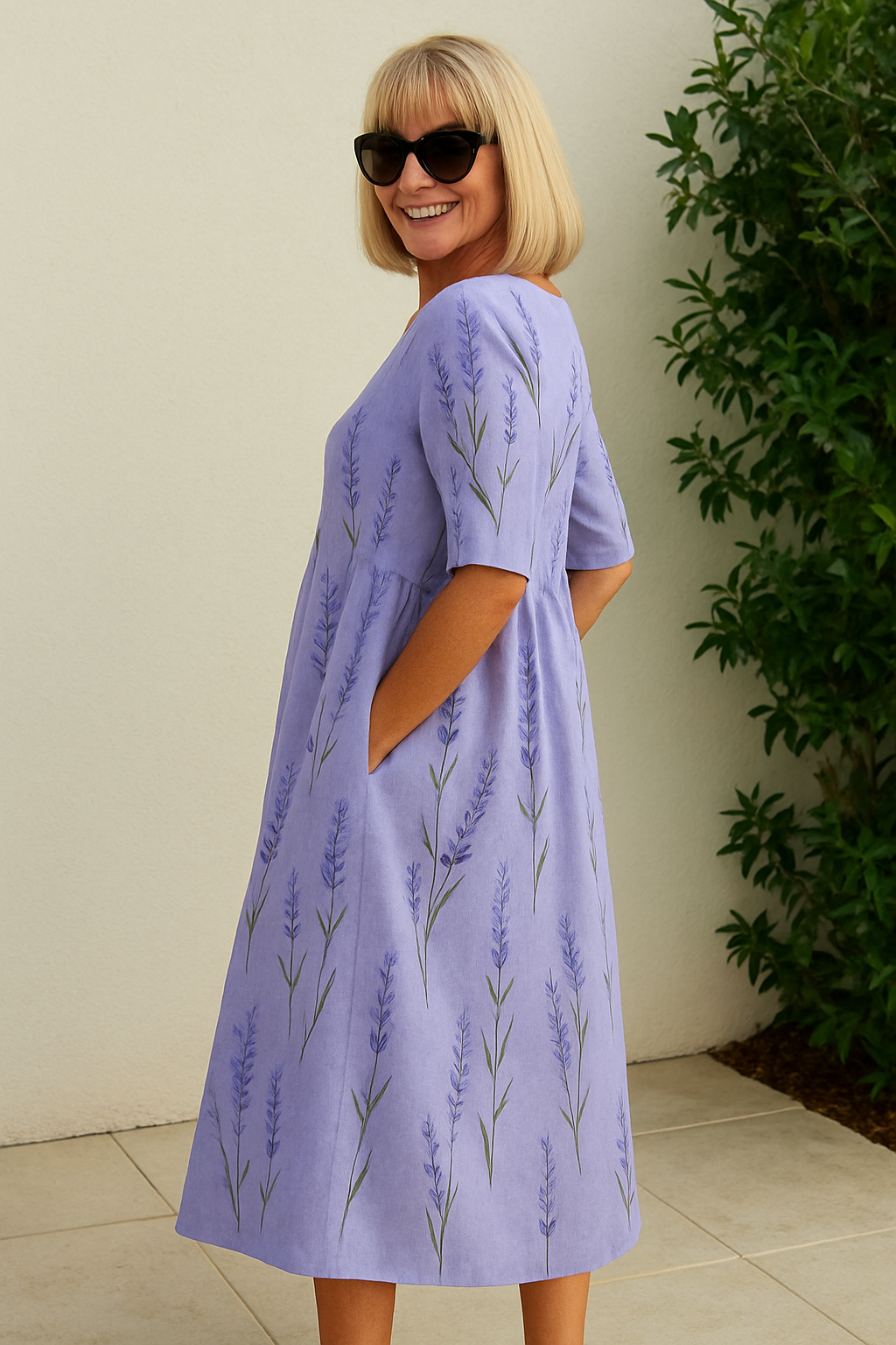 Cassandra - Weiches Maxikleid