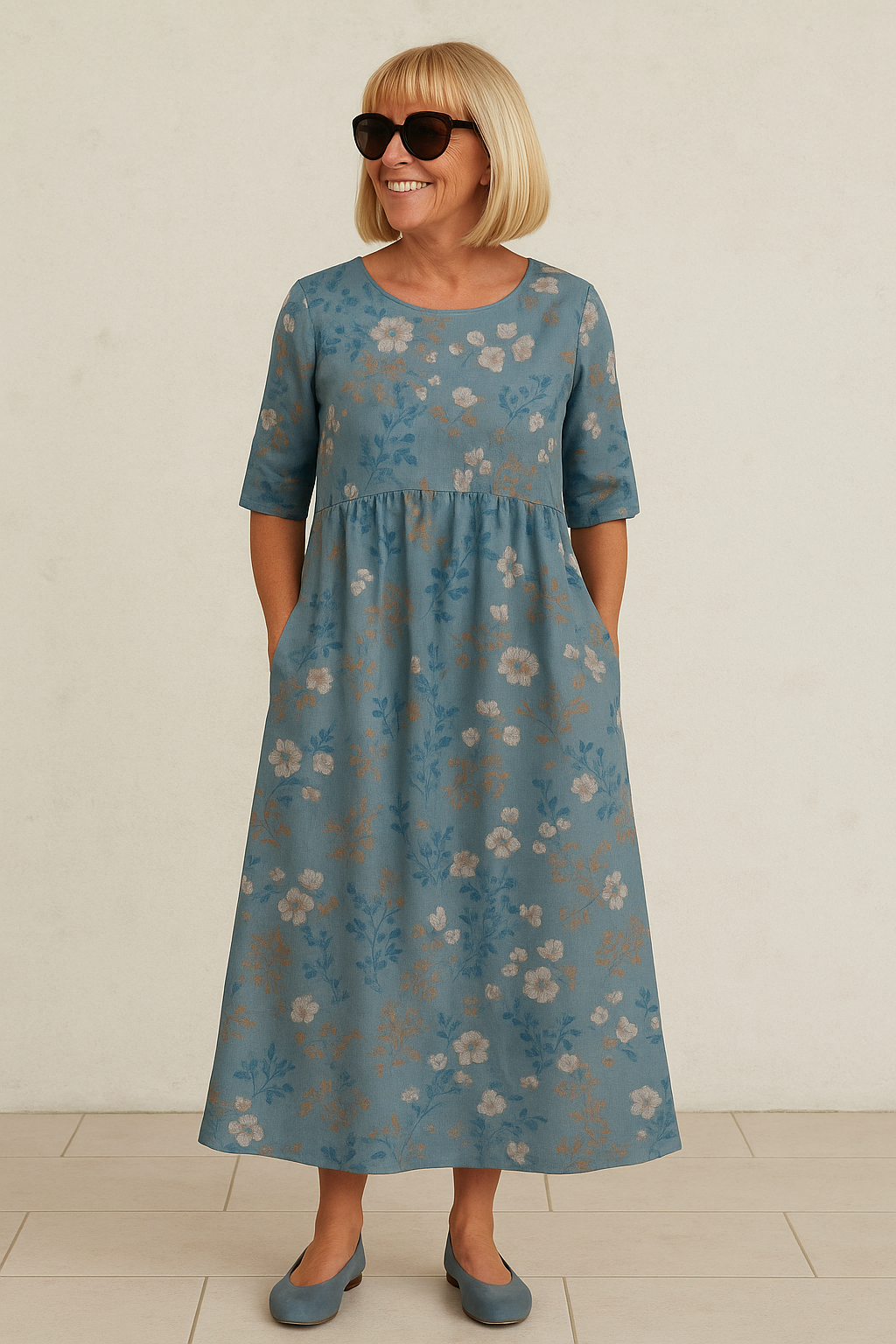Cassandra - Weiches Maxikleid